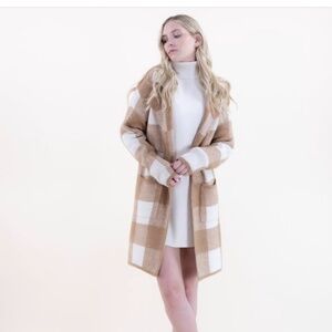 ORIGINAL USA Beige Coatigan